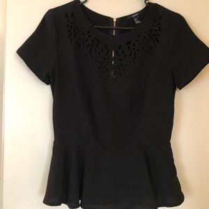 Black dress blouse